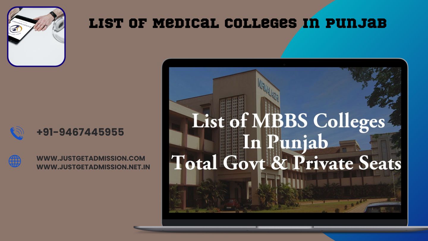 List of Medical Colleges in Punjab 2025-26: Government & Private Medical Colleges, Counselling